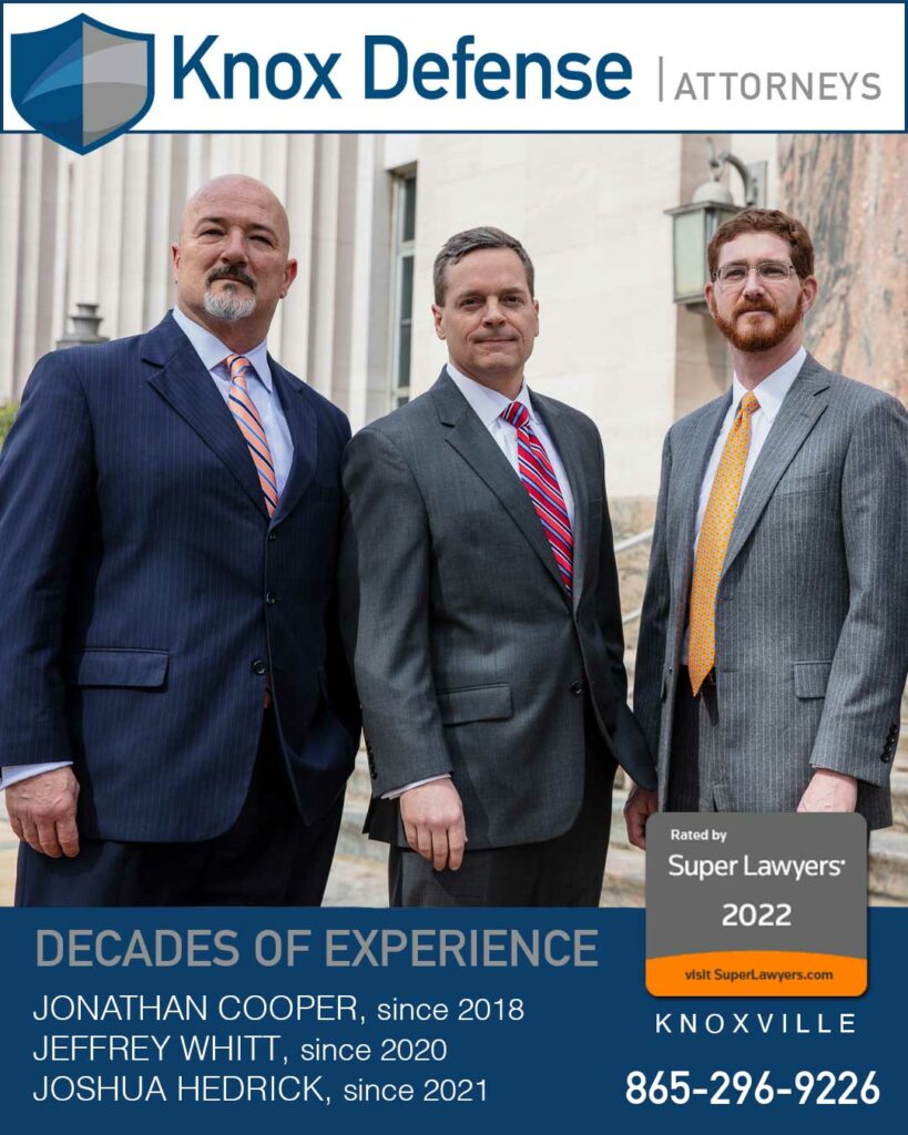 Knox Defense Attorneys Included in the 2022 Edition of Tennessee Super Lawyers