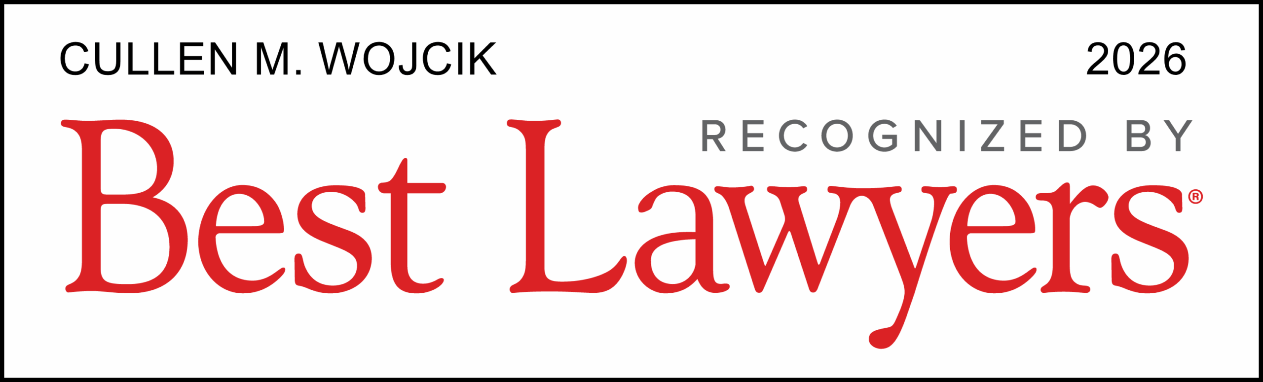 2026 Best Lawyers in America | Cullen Wojcik | Knox Defense
