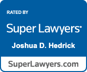 Joshua Hedrick Tennessee Super Lawyers Badge | Knoxville Criminal Defense Lawyers