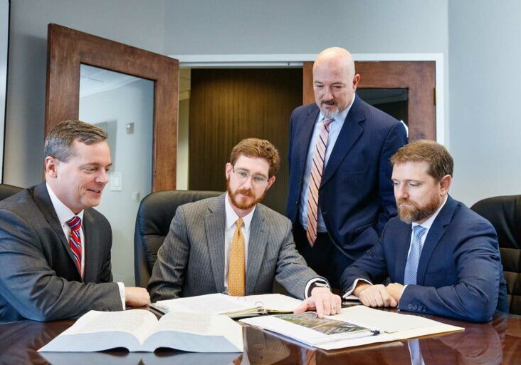 The Knox Defense Team in their offices in downtown Knoxville | Knoxville Criminal Defense Attorneys